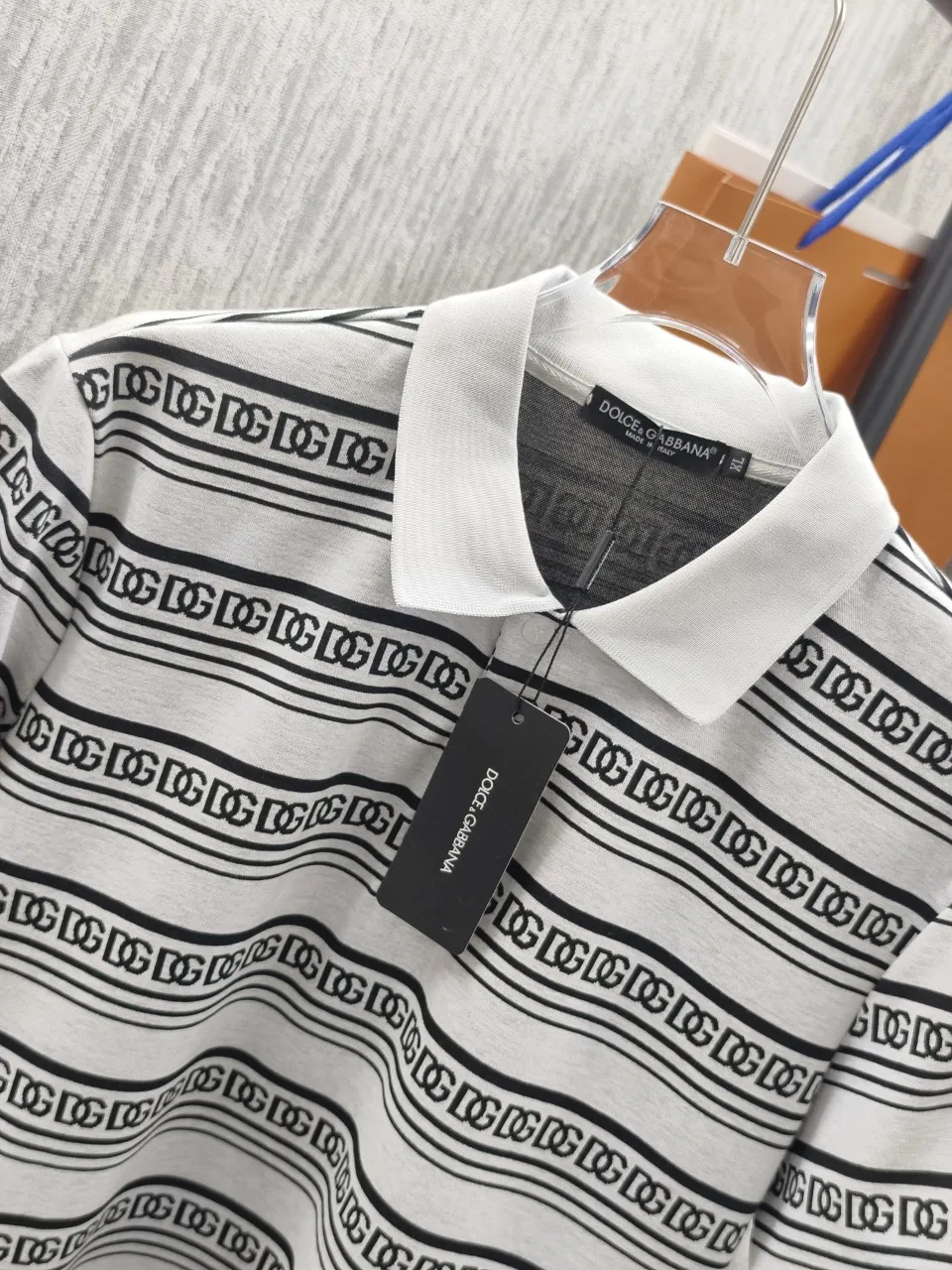 🌈🌈 DG/ logo polo ， ，Breathable ， ， ， ， Breathable， ， : Sizes:M-3XL